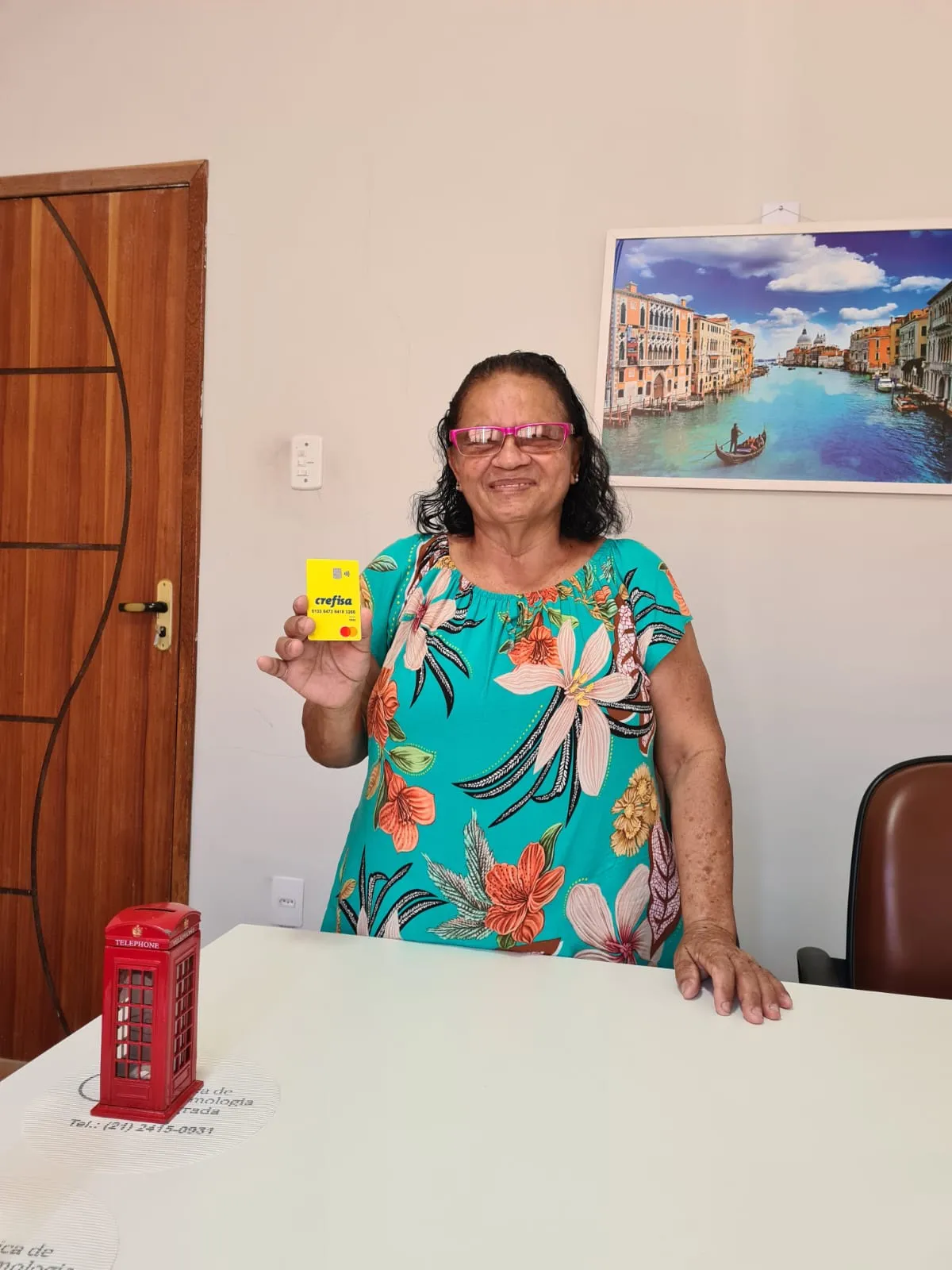 Cliente idosa da Aposente com benefício de aposentadoria por idade concedido
