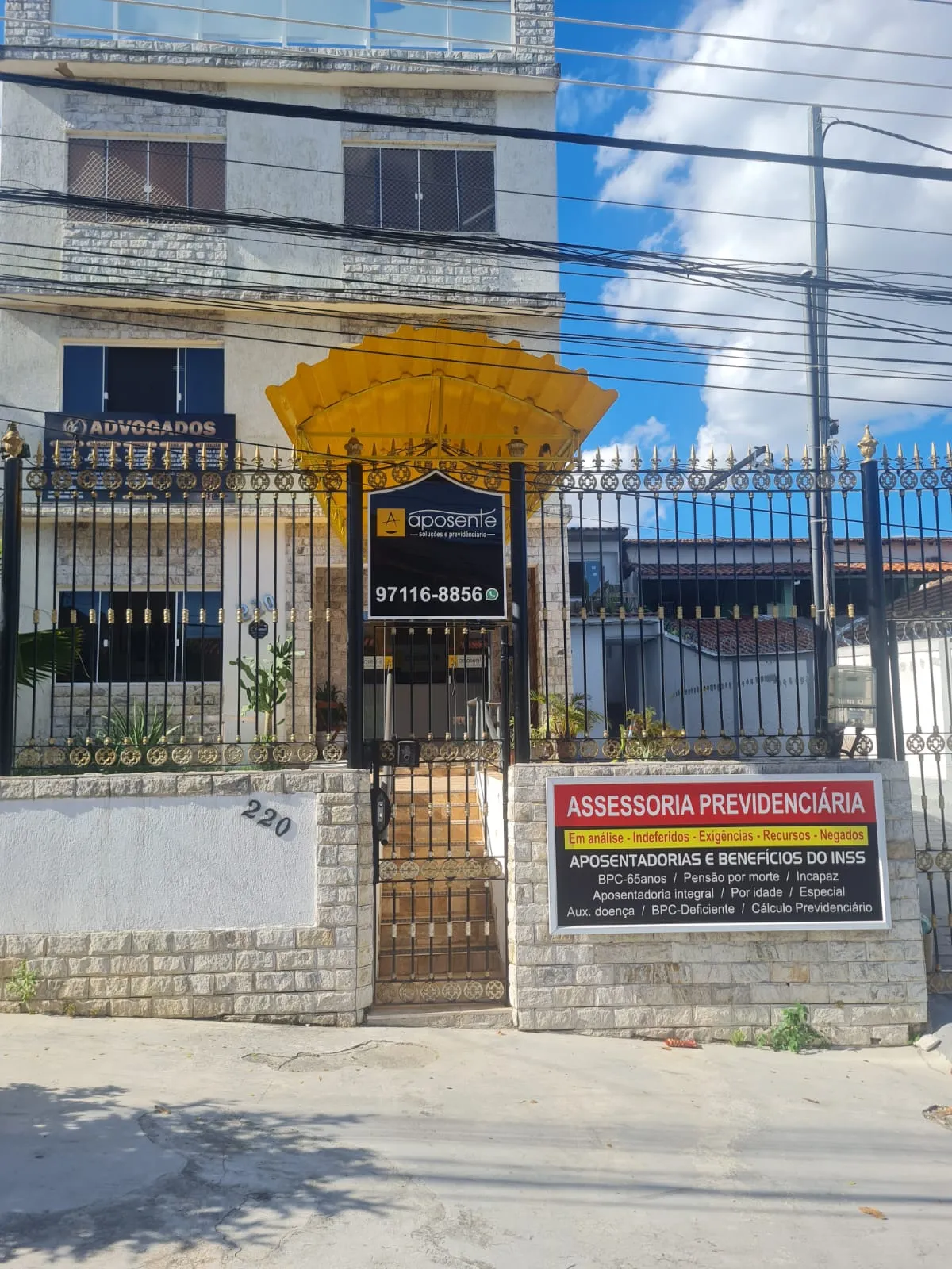 Fachada da Aposente Campo Grande — Assessoria Previdenciária